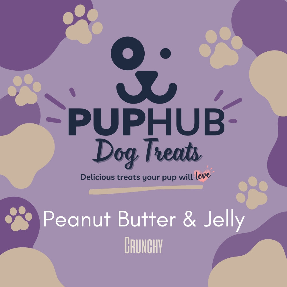 Peanut Butter and Jelly Dog Treats - 5.5 oz